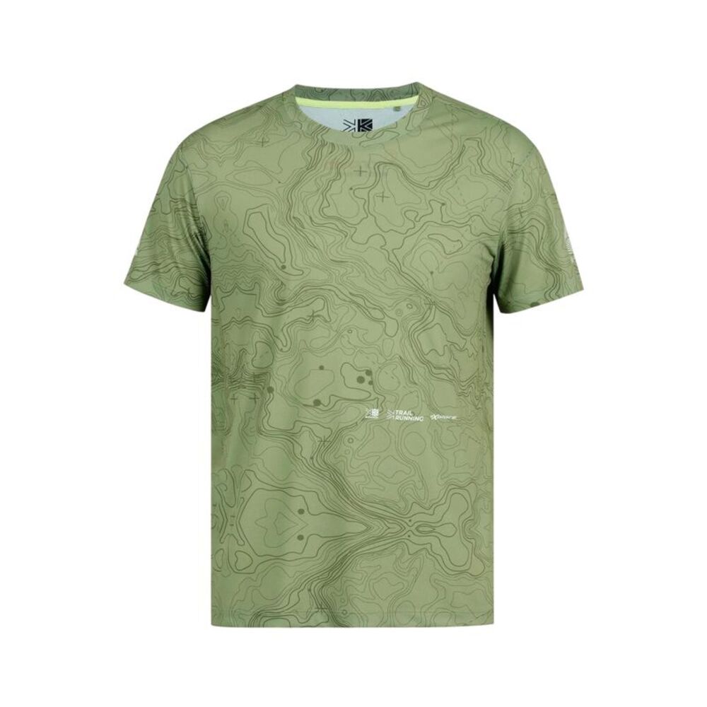 Karrimor Mens Trail Performance Running T-Shirt / Olive